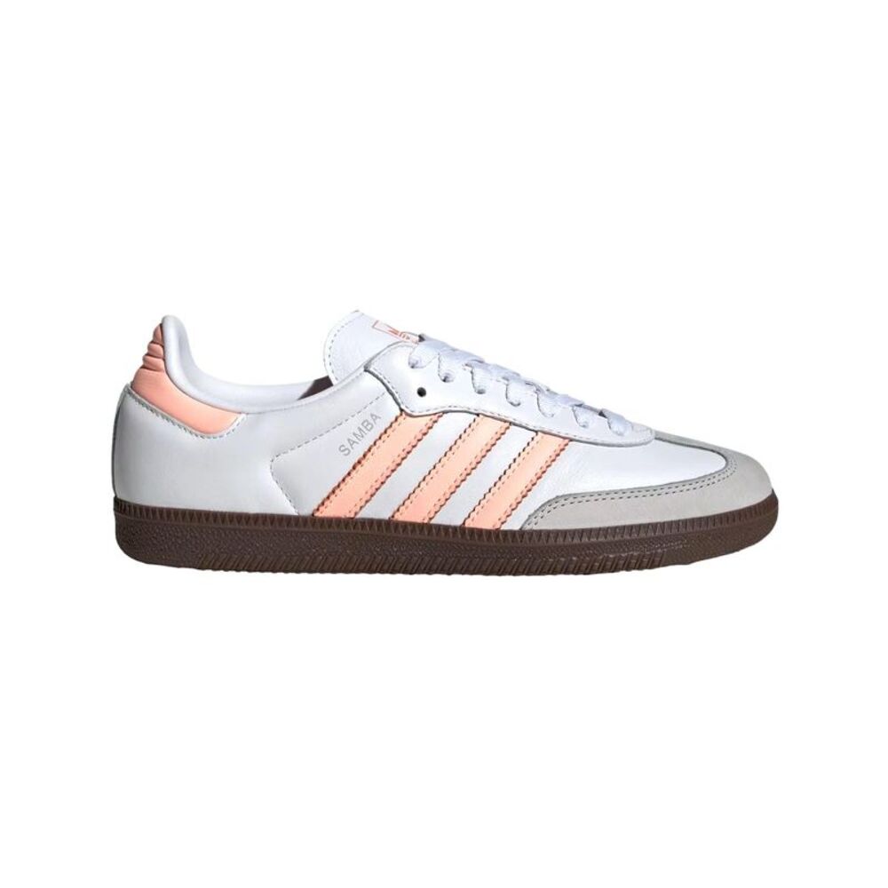Adidas Samba OG Cloud White / Clear Orange / Semi Coral JH5687 Women's
